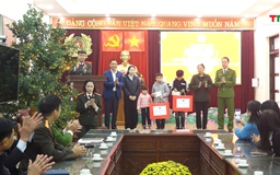 Công an xã Vĩnh Lộc lan tỏa yêu thương với chương trình “Đỡ đầu trẻ mồ côi”