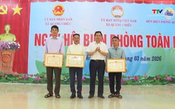 Xã Quang Chiểu tổ chức Ngày hội Biên phòng toàn dân năm 2026