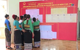 Đồng bào vùng cao rộn ràng chuẩn bị ngày bầu cử