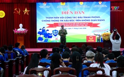 Diễn đàn thanh niên với công tác đấu tranh phòng, chống thông tin xấu độc trên không gian mạng