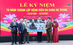 Bệnh viện Đa khoa Hà Trung kỷ niệm 70 năm thành lập