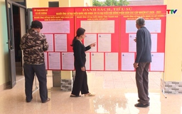 Xã Hồ Vương sẵn sàng cho ngày bầu cử 