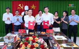 Báo và Phát thanh, Truyền hình Thanh Hóa và Trường Đại học Hồng Đức ký kết thỏa thuận hợp tác