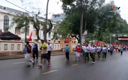 Xã Cẩm Thủy sôi nổi Ngày chạy Olympic và Giải Pickleball năm 2026