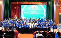 Xã Hà Trung tọa đàm kỷ niệm 95 năm Ngày thành lập 
Đoàn TNCS Hồ Chí Minh.  