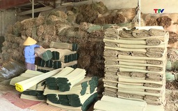 Giá trị cói xuất khẩu tăng hơn 6% so với cùng kỳ