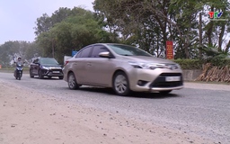 Nhanh chóng sửa chữa đoạn xuống cấp trên Quốc lộ 45 qua xã Yên Trường