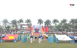 Xã Hà Long: Khai mạc Đại hội Thể dục thể thao xã, lần thứ nhất