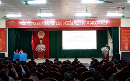 Xã Hoạt Giang công bố quyết định thành lập Tiểu đội Dân quân thường trực