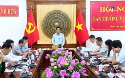 Hội nghị Ban Thường vụ Tỉnh uỷ