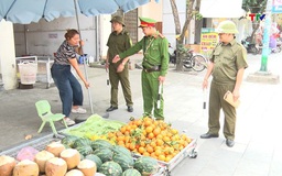 Công an xã Yên Định, đảm bảo hành lang giao thông sau Tết