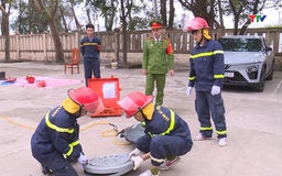 Đảm bảo an toàn cháy nổ tại các điểm bỏ phiếu