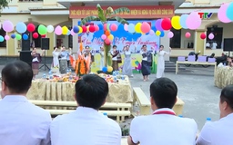 Trường Cao đẳng Y tế Thanh Hoá tổ chức Tết Bunpimay cho lưu học sinh Lào