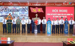 Thượng tướng Lê Đức Thái giữ chức Bí thư Tỉnh ủy Thanh Hóa