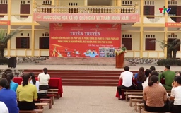 Tuyên truyền pháp luật cho học sinh xã Cẩm Thủy