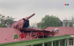 Mưa đá xuất hiện tại nhiều nơi ở Thanh Hóa