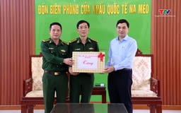 Chủ tịch Ủy ban Nhân dân tỉnh thăm Đồn Biên phòng Cửa khẩu quốc tế Na Mèo