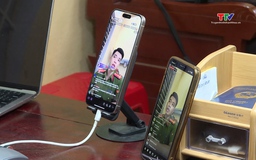 Cán bộ Công an xã lên “sóng” phục vụ Nhân dân 