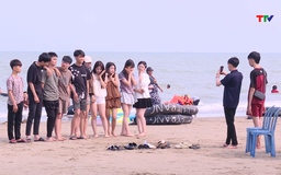 Sầm Sơn sôi động trước giờ khai mạc Lễ hội du lịch năm 2026