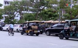 Chấn chỉnh hoạt động xe điện tại Sầm Sơn