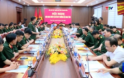 Hội nghị bàn giao chức vụ Chỉ huy trưởng Bộ Chỉ huy Quân sự tỉnh