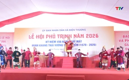 Lễ hội Phủ Trịnh năm 2026 và kỷ niệm 456 năm ngày mất Minh Khang Thái vương Trịnh Kiểm