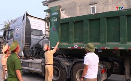 Thanh Hóa ra quân tổng rà soát phương tiện trên 15 tấn