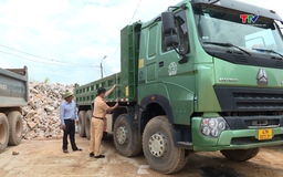 Thanh Hóa ra quân tổng rà soát phương tiện trên 15 tấn
