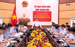 Giao ban tiến độ giải phóng mặt bằng các dự án đầu tư xây dựng hạ tầng kỹ thuật cụm công nghiệp