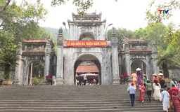 Kết nối di sản Đền Bà Triệu, phát triển du lịch bền vững