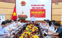 Phiên họp chuyên đề UBND tỉnh