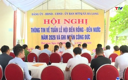Xã Hà Long thông tin về Tuần Lễ hội đền Rồng - đền Nước năm 2026