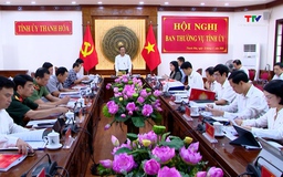 Hội nghị  Ban  thường vụ  Tỉnh ủy