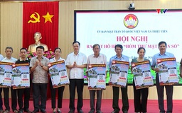 Ủy ban Mặt trận Tổ quốc xã Thiệu Tiến ra mắt "Hòm thư Mặt trận số"