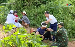 Xã Hóa Quỳ diễn tập phòng chống và ứng phó với thiên tai 
