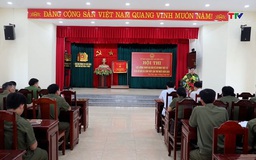 Xã Cẩm Thủy tổ chức Hội thi bảo vệ an ninh, trật tự cơ sở giỏi năm 2026