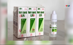 Thu hồi toàn quốc lô thuốc nhỏ mắt Natri clorid 0,9% của công ty Pharmedic