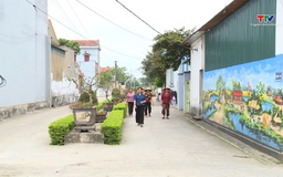 Xã Hồ Vương đầu tư xây dựng kết cấu hạ tầng Nông thôn mới