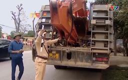 Phòng Cảnh sát giao thông xử lý nghiêm xe quá tải, cơi nới thành thùng