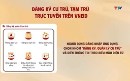Người dân có thể thực hiện nhiều thủ tục trên VneID