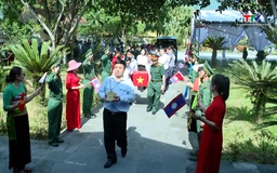 Bàn giao và tiếp nhận 19 hài cốt liệt sĩ hy sinh tại Lào