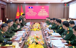 Tăng cường hợp tác quân sự - quốc phòng giữa 2 tỉnh Thanh Hóa - Hủa Phăn 