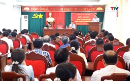 Đảng ủy xã Vĩnh Lộc sơ kết 1 năm thực hiện mô hình chính quyền địa phương 2 cấp