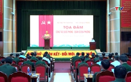 Tọa đàm công tác quân sự, quốc phòng địa phương