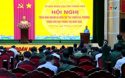 Chuẩn bị diễn tập tác chiến phòng thủ cấp xã, phường năm 2026