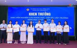 Thúc đẩy phong trào nghiên cứu khoa học trẻ 