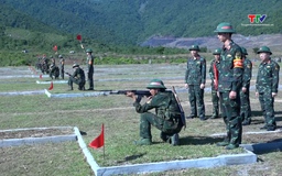 Kiểm tra 3 tiếng nổ cho chiến sỹ mới
