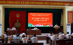 Kỳ họp chuyên đề Hội đồng nhân dân xã Tống Sơn khóa II, nhiệm kỳ 2026 – 2031