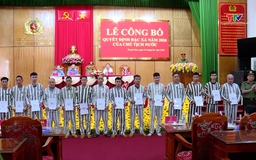 Thanh Hóa: Công bố quyết định đặc xá cho 431 phạm nhân