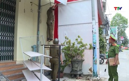 Sau 10 ngày triển khai cao điểm đảm bảo trật tự công cộng trên địa bàn xã Yên Định